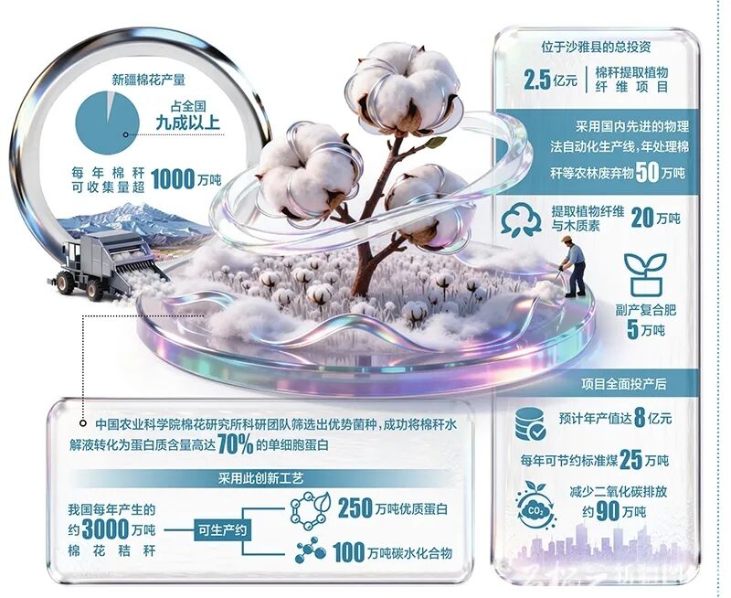 新疆棉秆如何点“草”成金